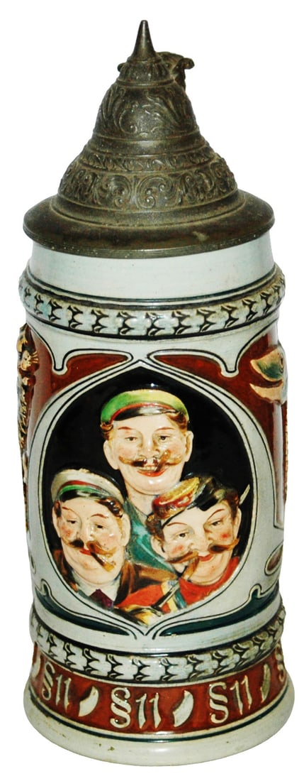 Students Stein with Cat and Fish on the sides (1 of 4)