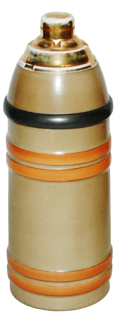 Artillery Shell Porcelain Character Stein (1 of 3)