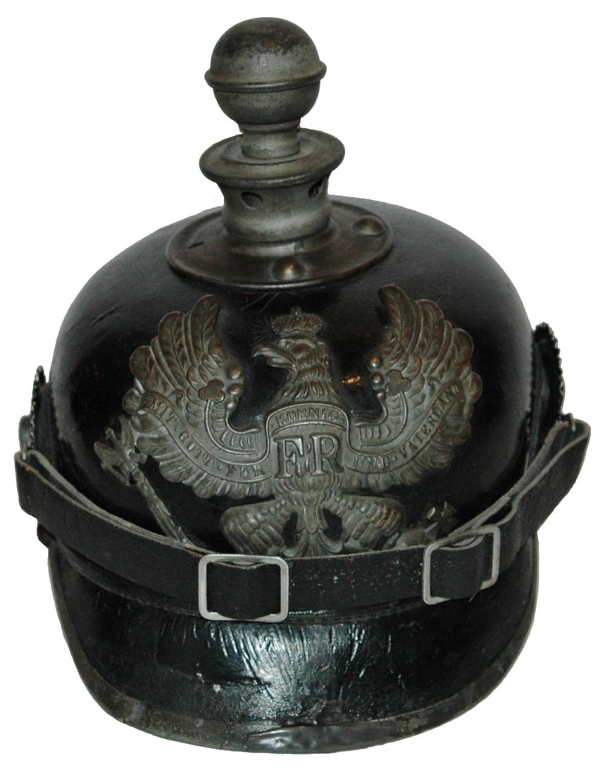 Imperial German Helmet Eagle Shield (1 of 4)