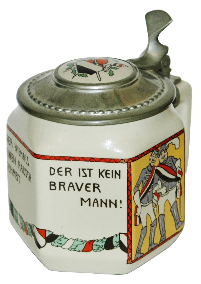 Mettalch Bavaria Dueling Fraternal Students Stein (1 of 4)