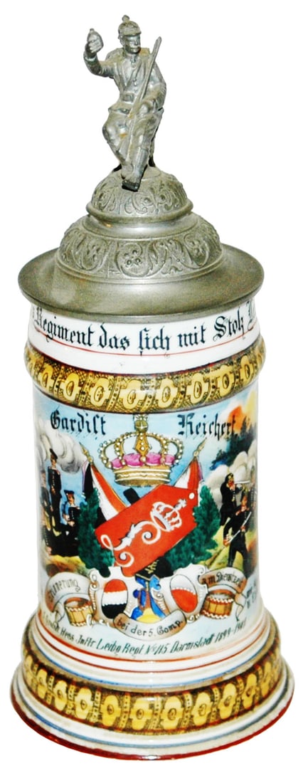 Regimental 1 Grossh Hess No 115 Darmstadt Stein (1 of 4)