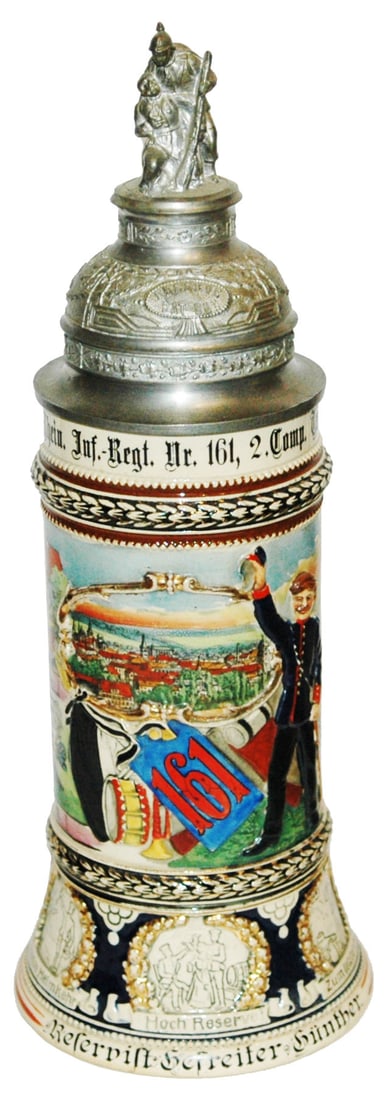 Regimental 10 Rhein Inft Nr 161 Trier Stein (1 of 4)