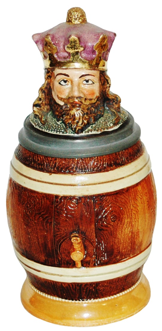 Diesinger King in a Barrel Character Stein (1 of 4)