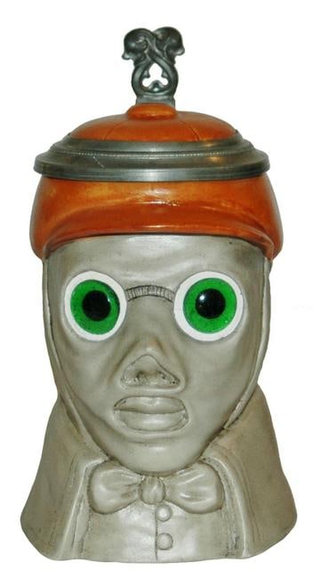 Chauffeur Bohne Porcelain Character Stein (1 of 4)