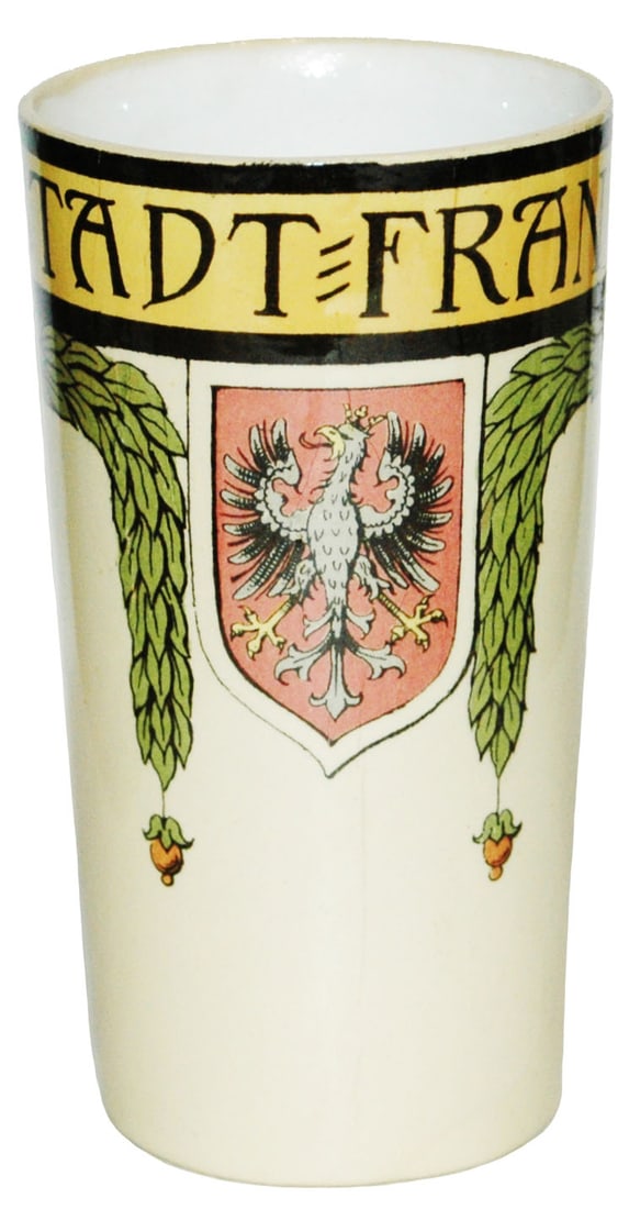 Mettlach Frankfurt City Shield Beaker (1 of 2)