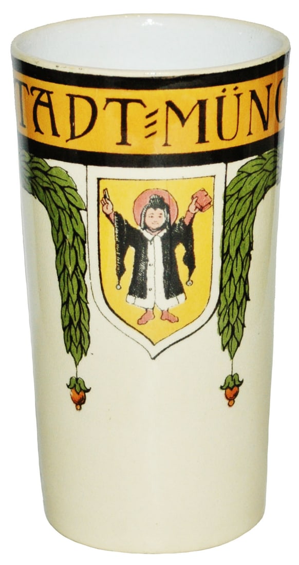 Mettlach Munich City Shield Beaker (1 of 2)