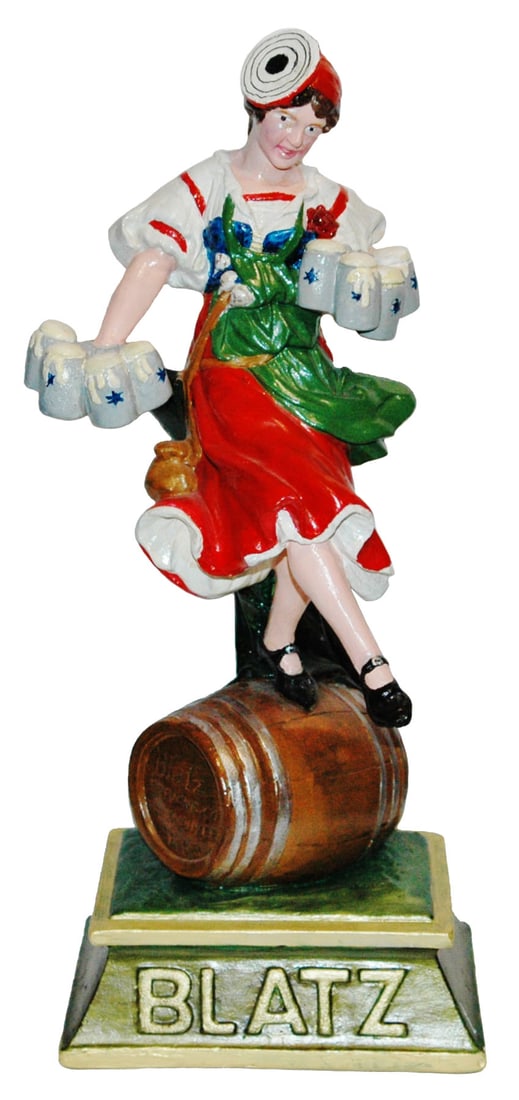 Blatz Beer Target Girl 19" Advertising Figure (1 of 5)