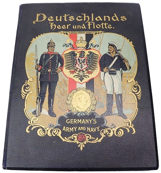 1899 Army & Navy Illustrated German Military Book (1 of 10)