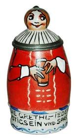 1/4L  Reinemann Gretel Stoneware Character Stein