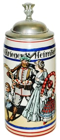1L Soldier & Family w Country Shields Stein
