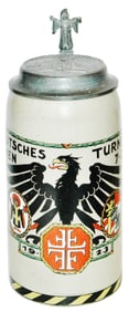 1L Munich Turnfest 4F & Bavarian Shield Stein