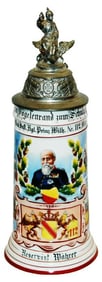 Regimental Inft Nr 112 Mulhausen 1904 Stein