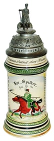 Regimental Husaren No 11 Dusseldorf 1899 Stein