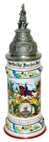 Regimental Schwer Reit Munchen 1911 Stein