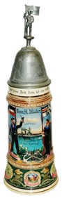 1L Regimental S.M.S. Rheinland Navy Stein
