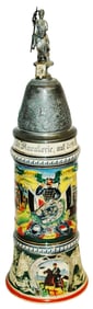 Regimental Huss No 7 Bonn Stein w Stanhope