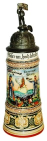 1L Regimental S.M.S. Hamburg Naval Scenes Stein