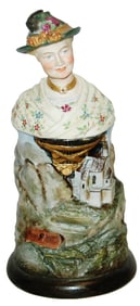 Alpine Woman Character Stein Martin Pauson