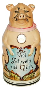 Standing Pig w Verse Character Stein