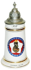 US Cold War Navy Stein w Boxing Glove