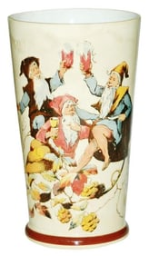 Mettlach Drinking Dwarfs Beaker