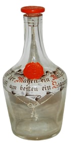 Enamel Seal & Verse 7" Decanter