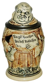 Monk with Verse Character Stein