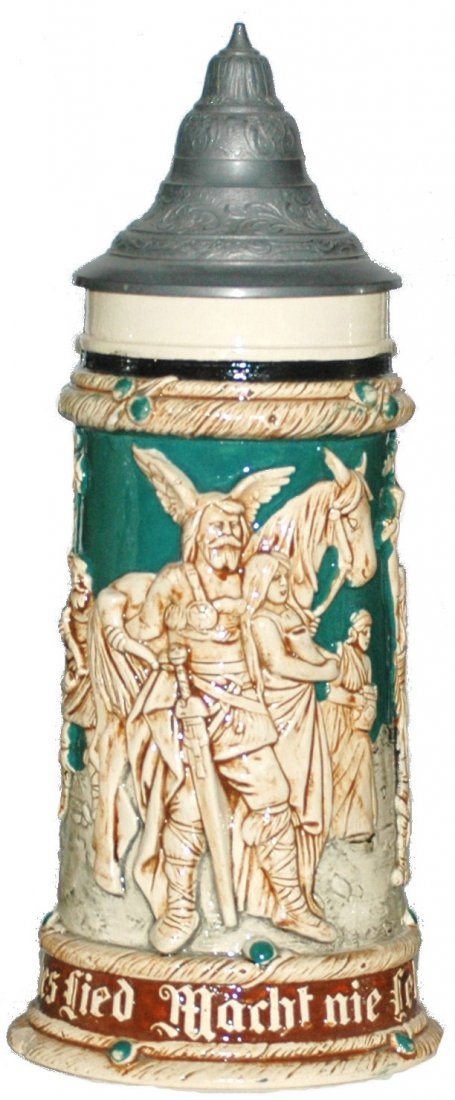 Herrmann the German 1L. Stein: Pottery Relief 1L. Hermann the german. Base chip.