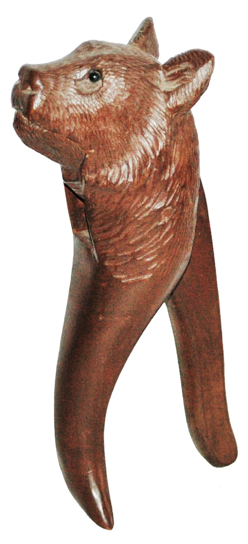 Black Forest Carved Bear 7-1/2" Nutcracker (1 of 3)