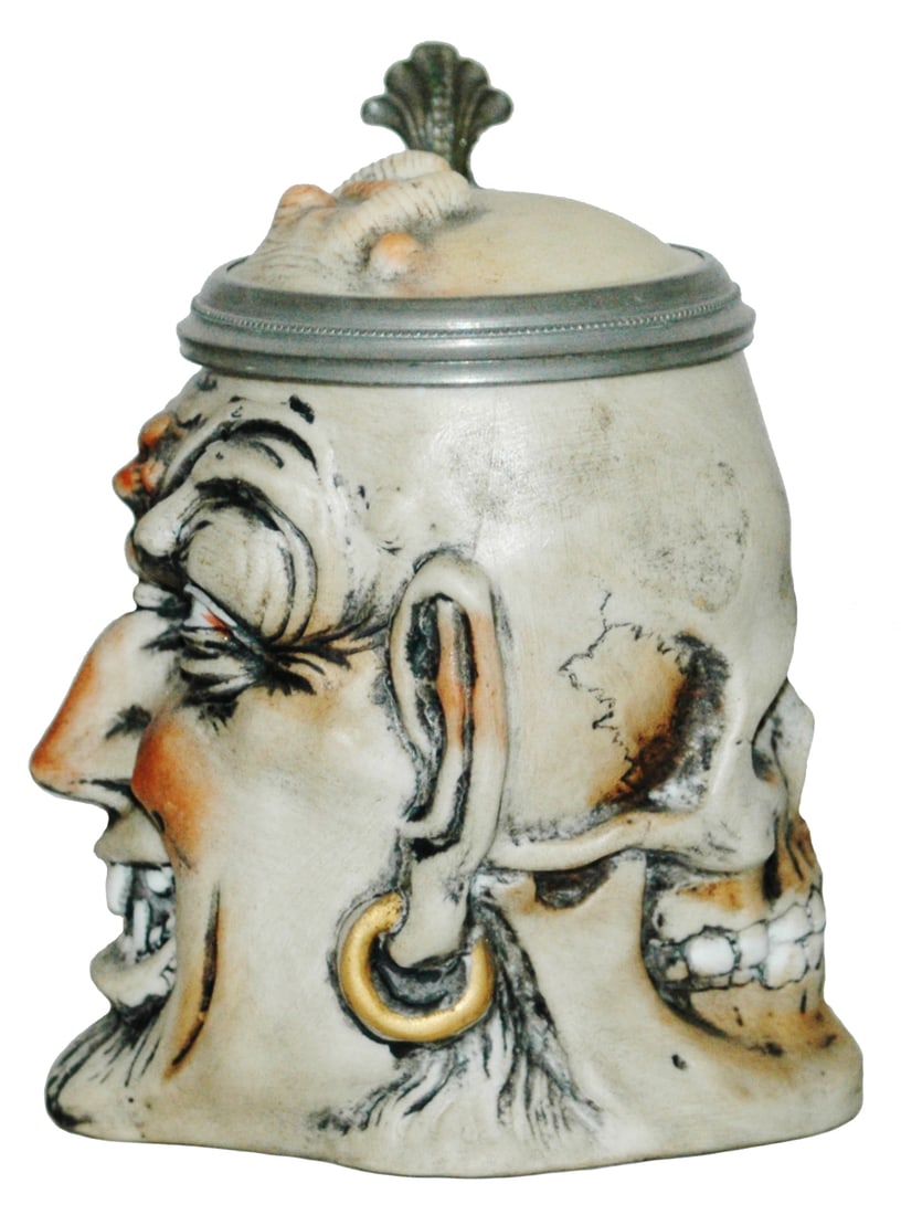 Skull & Satan 3/10L Bohne Character Stein (1 of 3)