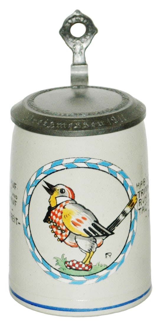 Franz Ringer Bird Weaars Vest & Slippers Stein (1 of 4)