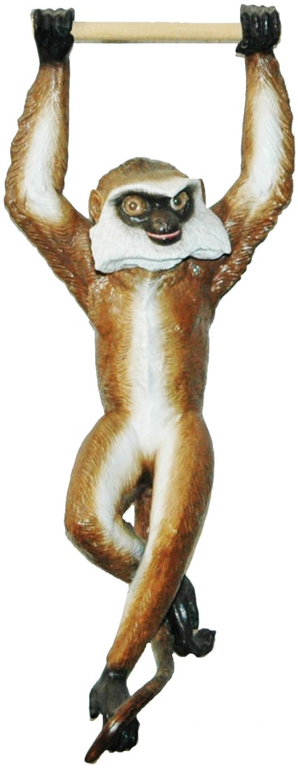 15" Monkey Bohne Porcelain Character Figure (1 of 2)