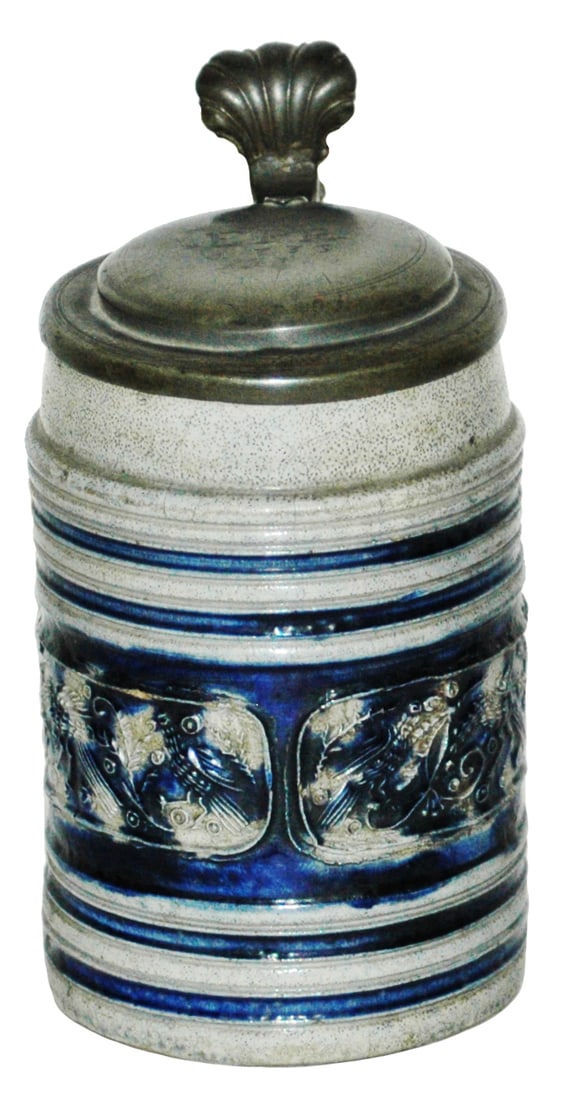 4/10L Westerwald Stein, dated 1733 Applied Birds (1 of 4)