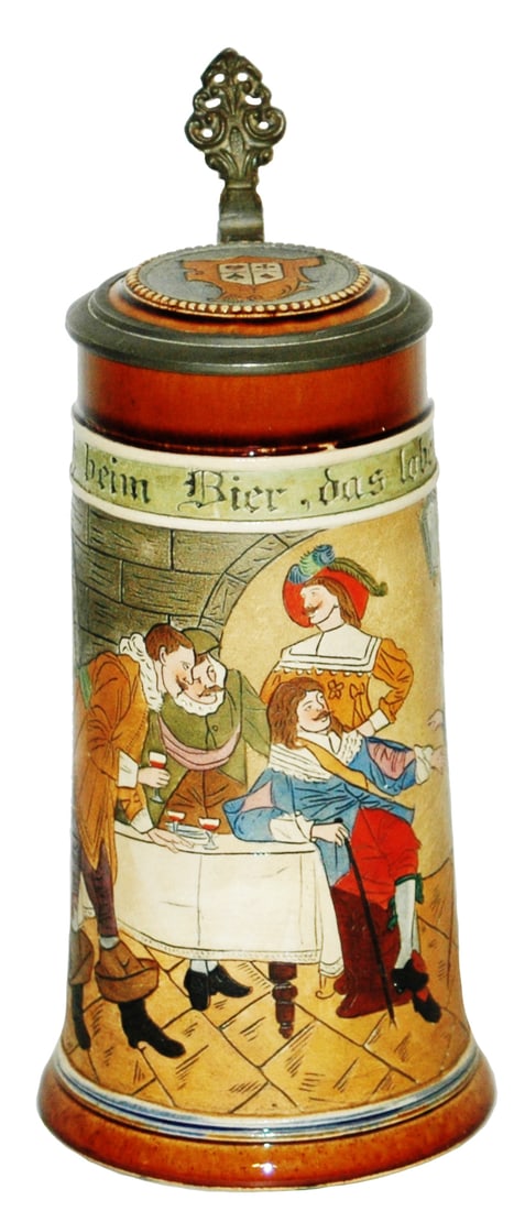 Drinking Landsknechts Etched JW Remy Stein (1 of 5)