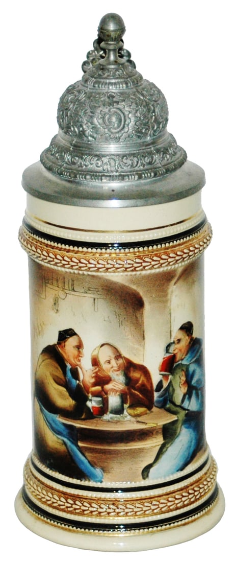 Monks w Steins of Beer Marzi Remy Stein (1 of 4)