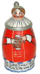 Reinemann Gretel Stoneware Character Stein