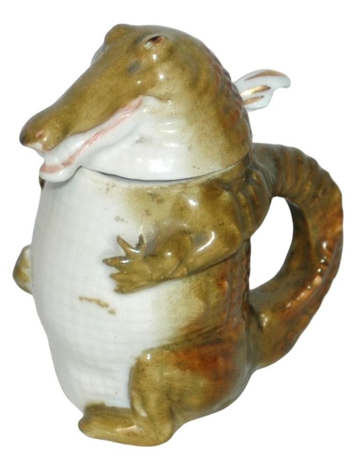 Alligator Schierholz Character Mustard Pot (1 of 3)