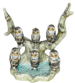 Owls in a Tree Bohne Character Pen Rest