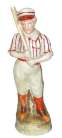 Heubach Bisque Baseball Batter 7-1/2" Figure