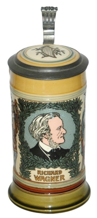 Mettlach Richard Wagner Opera Characters Stein (1 of 5)
