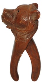 Black Forest Carved Wood Nutcracker Bear