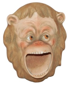 Ape Bohne Porcelain Character Ash Tray
