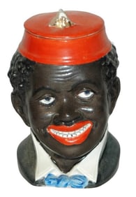 Blackman Character Tobacco Jar
