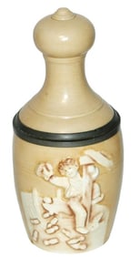 Schierholz Porcelain Bowling Pin Characetr Stein