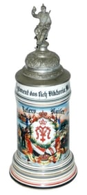 Regimental Hess No 117 Mainz Two Side Scenes