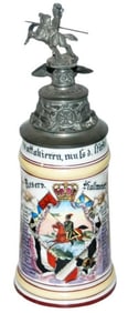 Regimental Husaren No 17 Flag, Death Head Skulls