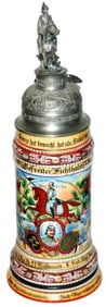 Regimentl Double Unit Drag Nr 22 Jager No 13 Stein