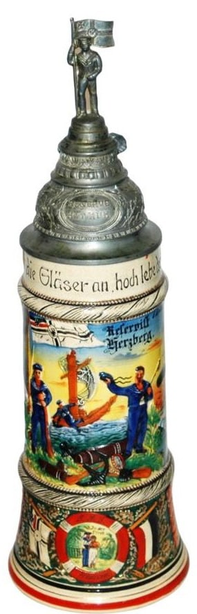 1L Regimental SMS Preussen Naval Stein (1 of 3)