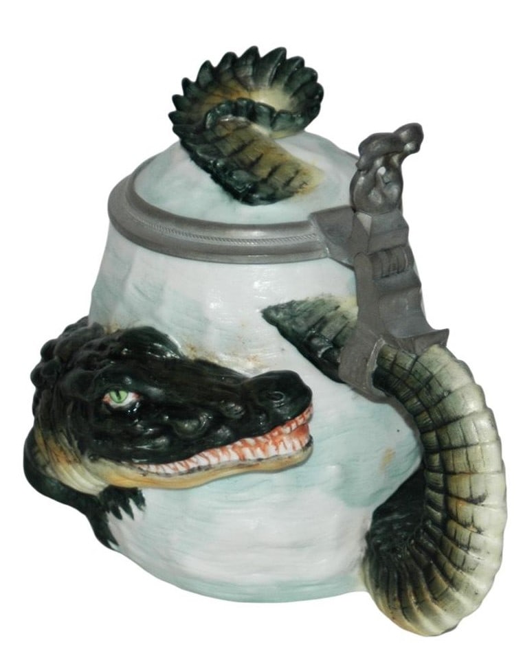 Bohne Alligator Wrap Around Character Stein (1 of 4)