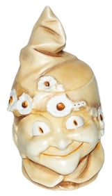 Pixie wFlowered Hood Schierholz Character Stein